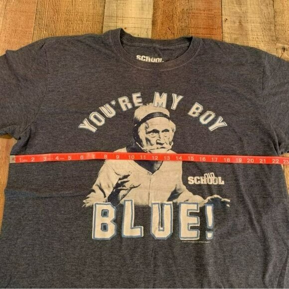 Old School You’re My Boy Blue heather blue tshirt men’s xl - Picture 5 of 6